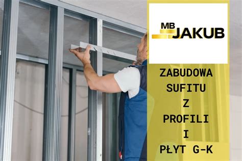 konstrukcja z profili metalowych do płyt g-k