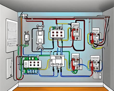 Schemat połączeń elektrycznych w domu
