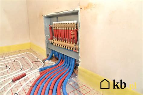 Schemat instalacji ogrzewania podłogowego