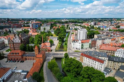 Gliwice panorama miasta