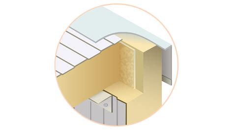 Ilustracja porównująca tradycyjną izolację z materiałem termoaktywnym