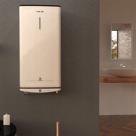 Nowoczesny podgrzewacz wody Ariston Velis 3.0 z eleganckim panelem sterowania