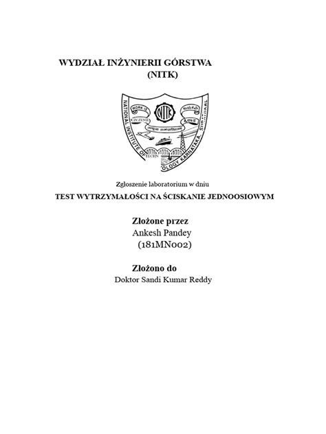 Test wytrzymałości płyt XPS na ściskanie