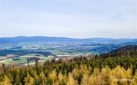 Panorama Gór Bystrzyckich z Przełęczą Spaloną