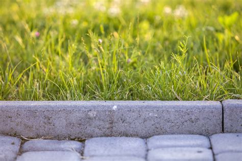Różne rodzaje obrzeży betonowych