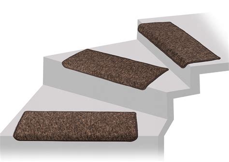 Detale gumowej nakładki na schody