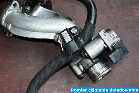 Wykres ciśnienia doładowania turbosprężarki