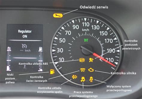 Ikona ogrzewania kierownicy na wyświetlaczu
