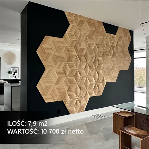 Panele ścienne 3D w salonie