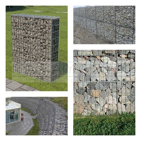Różnorodność wypełnień gabionów
