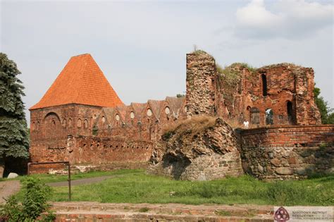 Ruiny zamku krzyżackiego w Toruniu