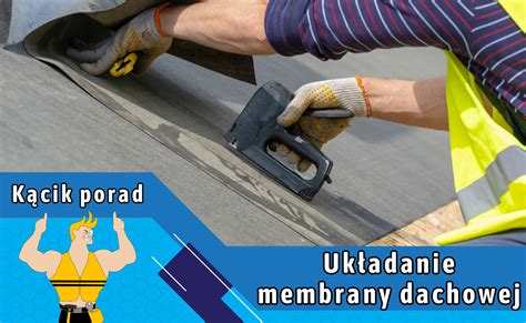 Detale połączenia membrany dachowej z taśmą uszczelniającą