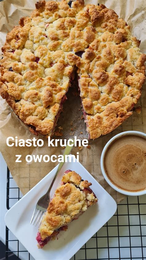 Składniki na kruche ciasto do pleśniaka