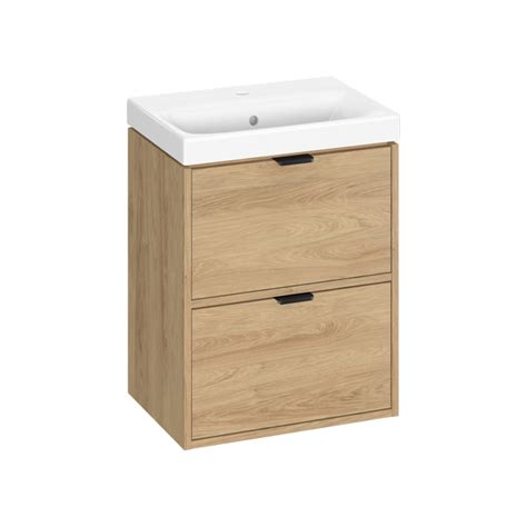 Szafka z umywalką 50 cm w różnych stylach